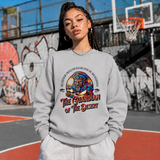 Retro Illustrative Guardian of the Desert T-Shirt – Gothic Streetwear Poster Graphic Tee - Color: sport grey