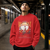 Risilient Indefatigable Statue T-Shirt – Dark Art / Renaissance Aesthetic Graphic Tee - Color: red