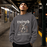 Ruined Angel Statue T-Shirt – Dark Art / Renaissance Aesthetic Graphic Tee - Color: charcoal