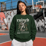 Ruined Angel Statue T-Shirt – Dark Art / Renaissance Aesthetic Graphic Tee - Color: forest green