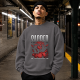 Sacred Mechanical Divinity Statue T-Shirt – Dark Art / Renaissance Aesthetic Graphic Tee - Color: charcoal