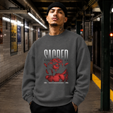 Sacred Mechanical Divinity Statue T-Shirt – Dark Art / Renaissance Aesthetic Graphic Tee - Color: dark heather