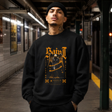 Saint Gold Reaper Angel T-Shirt – Gothic Streetwear Poster Graphic Tee - Color: black