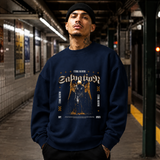 Salvation Gold Vintage Statue T-Shirt – Dark Art / Renaissance Aesthetic Graphic Tee - Color: navy