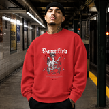 Sanctified Angel T-Shirt – Dark Art / Renaissance Aesthetic Graphic Tee - Color: red