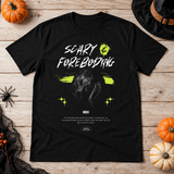 Scary - Foreboding T-Shirt – Halloween Streetwear Graphic Graphic Tee - Color: black