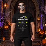 Scary - Foreboding T-Shirt – Halloween Streetwear Graphic Graphic Tee - Color: black