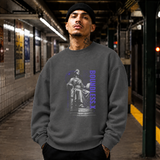 Sculpture Seat Boundless Statue T-Shirt – Dark Art / Renaissance Aesthetic Graphic Tee - Color: dark heather