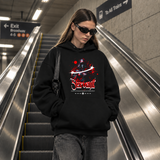 Servant Reaper Hoodie – Gothic Streetwear Poster Graphic Hoodie - Color: black