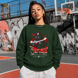 Servant Reaper T-Shirt – Gothic Streetwear Poster Graphic Tee - Color: forest green