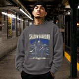 Shadow Guardian Knight's Tale T-Shirt – Gothic Streetwear Poster Graphic Tee - Color: charcoal