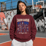 Shadow Guardian Knight's Tale T-Shirt – Gothic Streetwear Poster Graphic Tee - Color: maroon