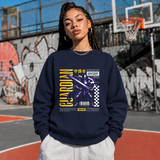 Shadow Guardian Knight T-Shirt – Gothic Streetwear Poster Graphic Tee - Color: navy