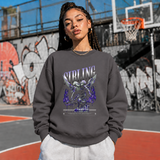 Sibling Streetwear Angel T-Shirt – Vintage Y2K / Acid Graphic Streetwear Tee - Color: charcoal