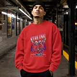 Sibling Streetwear Angel T-Shirt – Vintage Y2K / Acid Graphic Streetwear Tee - Color: red