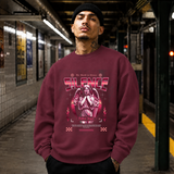 Silence Fallen Angel Skull T-Shirt – Dark Editorial / Gothic Streetwear Tee - Color: maroon