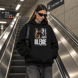 Silence Is the Ultimate Power Hoodie – Dark Editorial / Gothic Streetwear Hoodie - Color: black