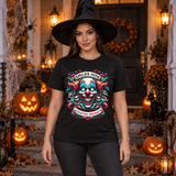 Sinister Secret T-Shirt – Skull & Reaper Gothic Graphic Graphic Tee - Color: black