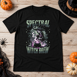 Spectral Witch Brew T-Shirt – Dark Gothic Halloween Graphic Graphic Tee - Color: black