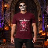 Sweet Decay T-Shirt – Cute Halloween Graphic Graphic Tee - Color: maroon