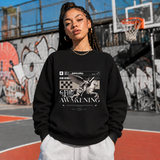The Awakening Pegasus Sweatshirt – Dark Art / Renaissance Aesthetic Graphic Sweatshirt - Color: black