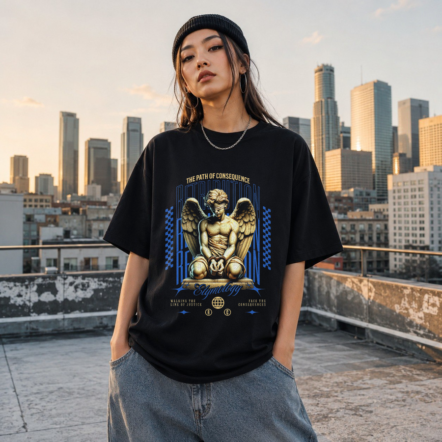 The Path of Consequence T-Shirt – Dark Art / Renaissance Aesthetic Graphic Tee - Color: Black