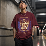 The Path of Consequence T-Shirt – Dark Art / Renaissance Aesthetic Graphic Tee - Color: Maroon