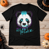 The Silent Prince T-Shirt – Dark Streetwear Graphic Design Graphic Tee - Color: black