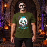 The Silent Prince T-Shirt – Dark Streetwear Graphic Design Graphic Tee - Color: military green