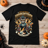 Thunderstruck T-Shirt – Dark Editorial Graphic Design Graphic Tee - Color: black