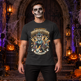 Thunderstruck T-Shirt – Dark Editorial Graphic Design Graphic Tee - Color: charcoal