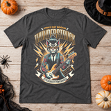 Thunderstruck T-Shirt – Dark Editorial Graphic Design Graphic Tee - Color: dark heather