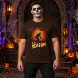-Tis The Season T-Shirt – Dark Streetwear Graphic Design Graphic Tee - Color: chocolate