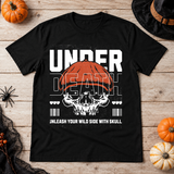 Under Death T-Shirt – Skull & Reaper Gothic Graphic Graphic Tee - Color: black