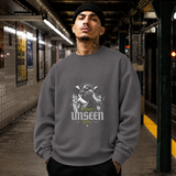Unseen Entity Angel T-Shirt – Dark Art / Renaissance Aesthetic Graphic Tee - Color: charcoal
