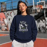 Unseen Entity Angel T-Shirt – Dark Art / Renaissance Aesthetic Graphic Tee - Color: navy