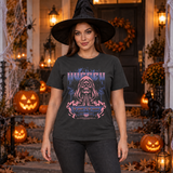Unseen T-Shirt – Dark Editorial Graphic Design Graphic Tee - Color: charcoal