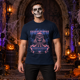 Unseen T-Shirt – Dark Editorial Graphic Design Graphic Tee - Color: navy