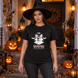 Vampire Immortality T-Shirt – Dark Gothic Halloween Graphic Graphic Tee - Color: black