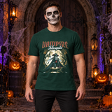 Vampire mosquito T-Shirt – Skull & Reaper Gothic Graphic Graphic Tee - Color: forest green