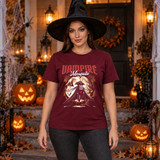 Vampire mosquito T-Shirt – Skull & Reaper Gothic Graphic Graphic Tee - Color: maroon