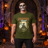 Vampire mosquito T-Shirt – Skull & Reaper Gothic Graphic Graphic Tee - Color: military green