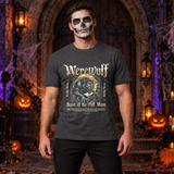 Werewolf T-Shirt – Zombie & Monster Horror Graphic Graphic Tee - Color: dark heather
