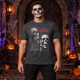 Whispers T-Shirt – Classic Halloween Graphic Design Graphic Tee - Color: dark heather