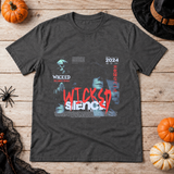 Wicked Silence T-Shirt – Skull & Reaper Gothic Graphic Graphic Tee - Color: dark heather