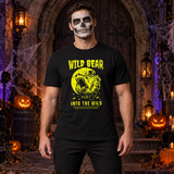 Wild Bear Into the WIld T-Shirt – Animal Streetwear Graphic Graphic Tee - Color: black