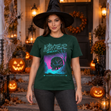 Winter Wonders T-Shirt – Dark Editorial Graphic Design Graphic Tee - Color: forest green