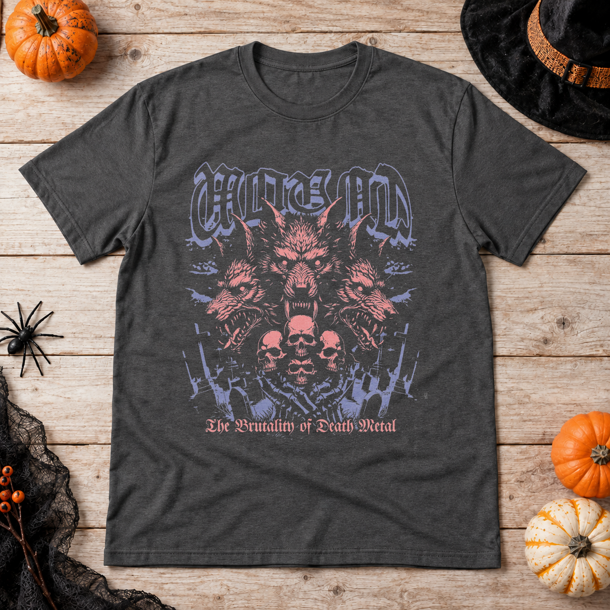 Wound T-Shirt – Dark Editorial Graphic Design Graphic Tee - Color: dark heather