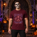 Wound T-Shirt – Dark Editorial Graphic Design Graphic Tee - Color: maroon