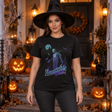 Zooombie is coming - Halloween theme T-Shirt – Halloween Streetwear Graphic Graphic Tee - Color: black